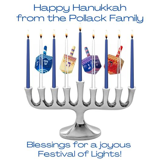 From Our Family To Yours, #beamaccabee! Happy Hanukkah! Blessings for a joyous Festival of Lights! 

“Look at how a single candle can both defy and define the darkness.” – Anne Frank

#HappyHanukkah #familyandfriends #hanukkah2023 #communitylove #menorahlighting #JewishandProud