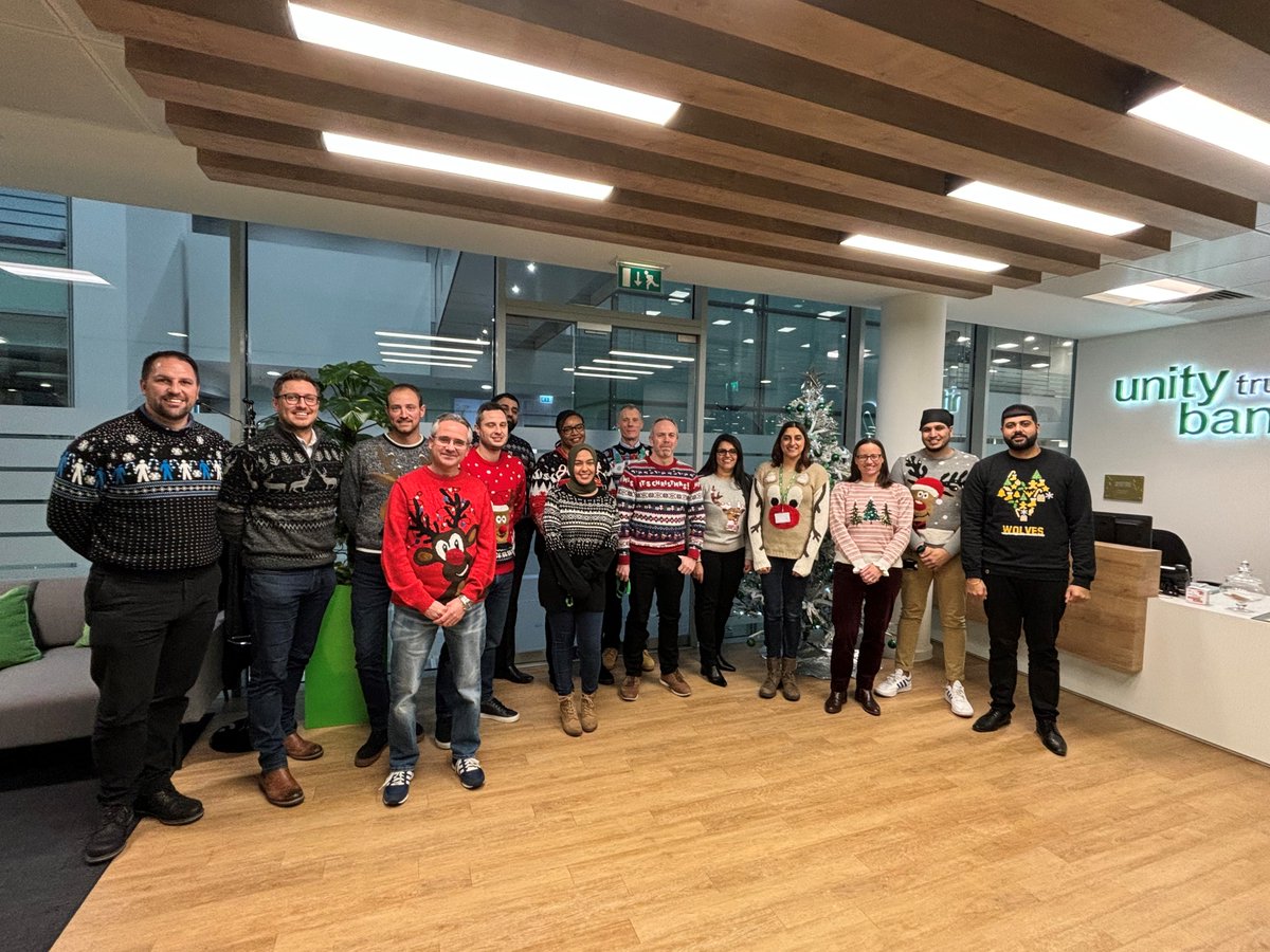 Unity Trust Bank (@unitytrustbank) on Twitter photo This Thursday, our colleagues sported the very best (and worst!) festive jumpers, all to raise important funds for <a href="/savechildrenuk/">Save the Children UK</a>. Money raised helps children in the UK and around the world who are facing serious issues like war, hunger and poverty. This Thursday, our colleagues sported the very best (and worst!) festive jumpers, all to raise important funds for <a href="/savechildrenuk/">Save the Children UK</a>. Money raised helps children in the UK and around the world who are facing serious issues like war, hunger and poverty.