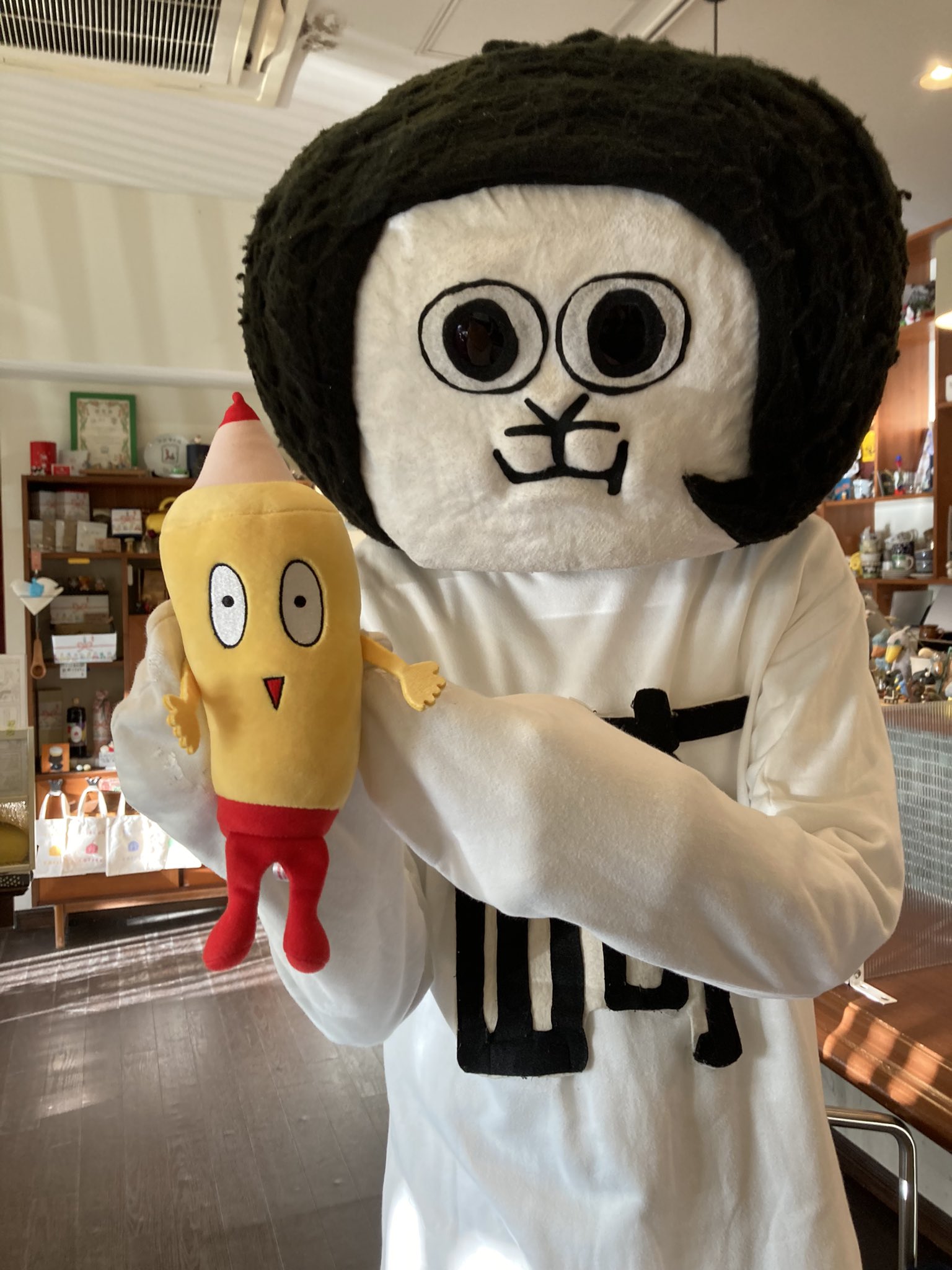 まかぴー君 マカロニえんぴつ ものたりない ぬいぐるみ