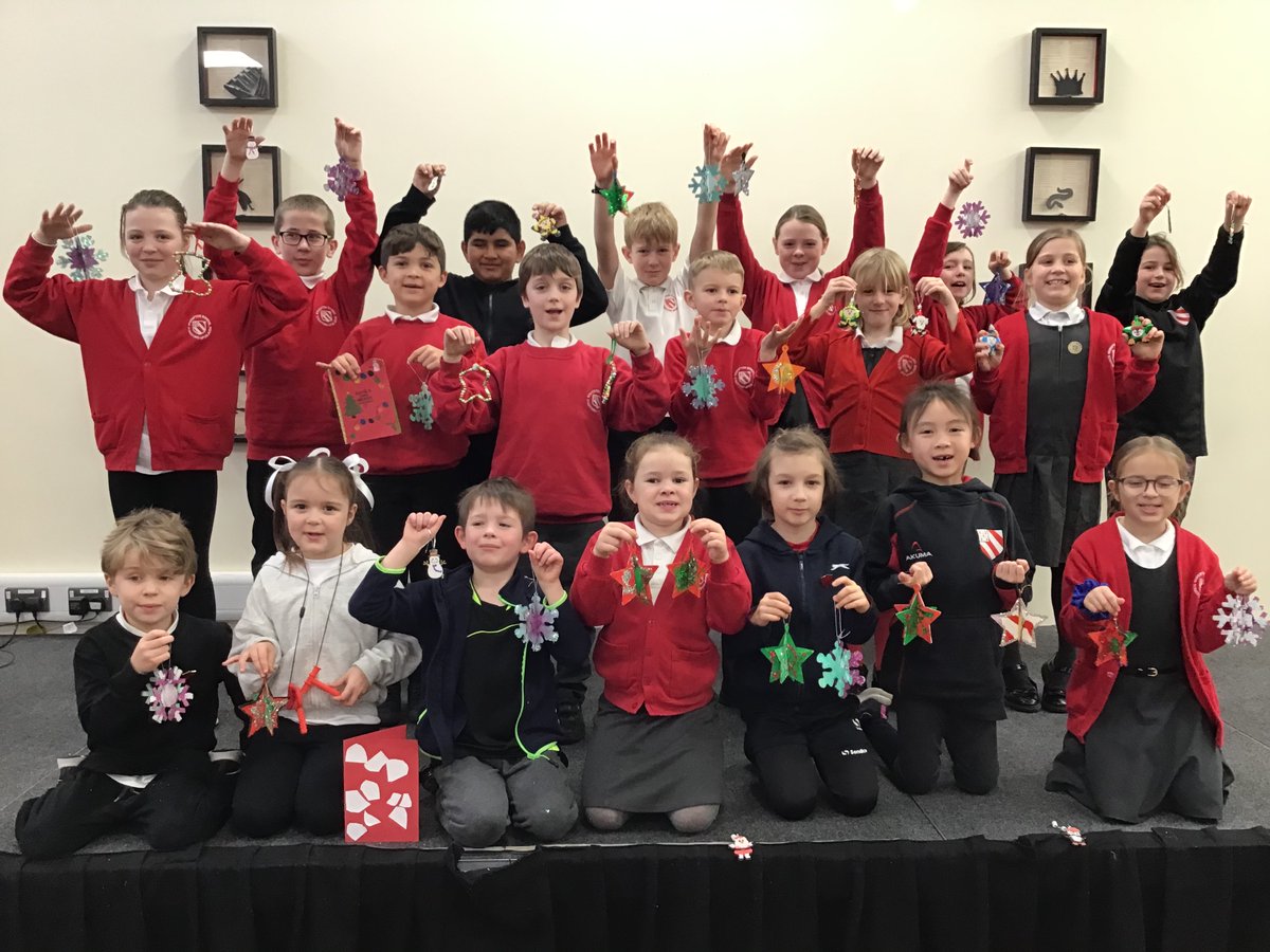 Christmas Decorations made by children from across the school. These decorations will be displayed on the main tree at B&Q (at The Maybird Centre) and Lower Meadow Nursing Home #bishoptonchristmas2023 #bishoptonenrich