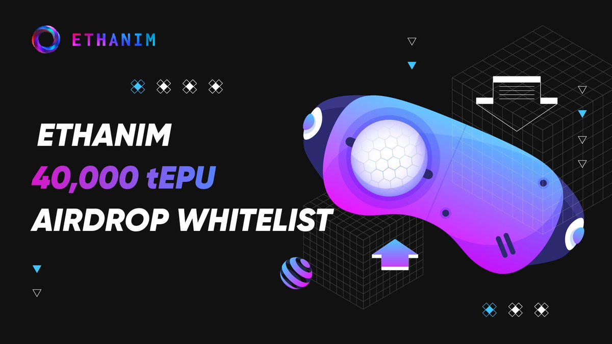 🔥 Ethanim 40,000 tEPU Airdrop Whitelist🎁
🏅Airdrop Time:December 15
🏆Total Reward: 40,000 tEPU
💰Rewards For Each Winner:500 tEPU
🚀After $EPU is issued, tEPU can be exchanged for Ethanim Token $EPU🚀
📍Click app.questn.com/quest/84737803…

#tEPU $EPU #airdrop