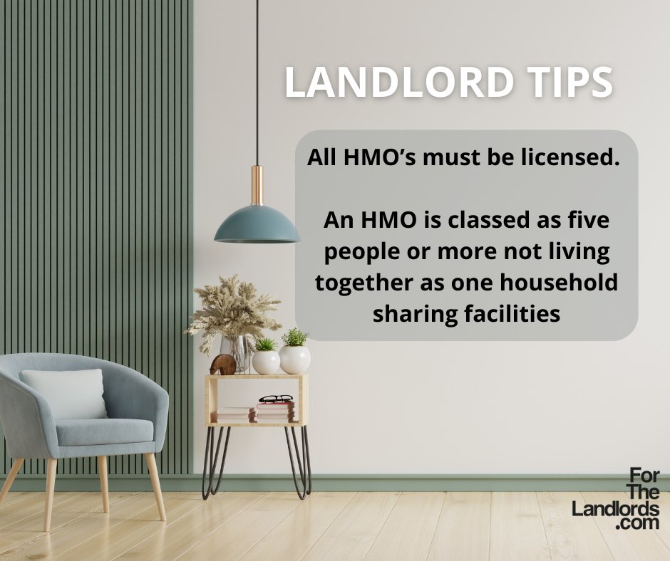 ForTheLandlords's tweet image. Landlord Tips! If you are looking to invest in an HMO, you must get it licensed!

#hmo #landlord #landlordhelp #landlordtips #help #advice