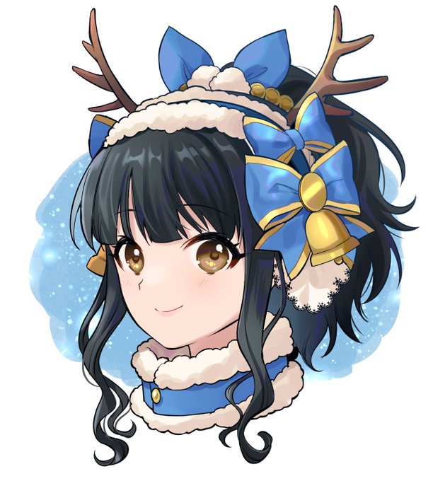 「bow reindeer antlers」 illustration images(Latest)