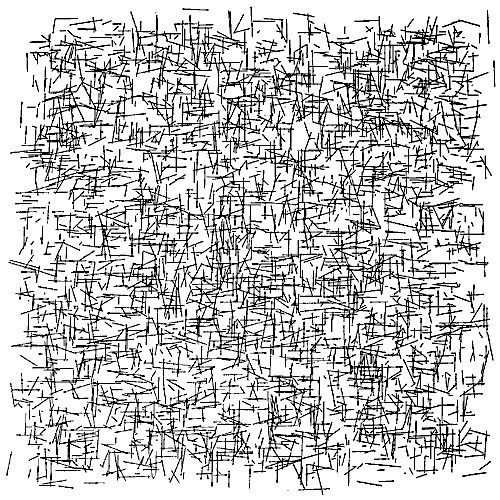robinrimbaud's tweet photo. Farewell to the amazing  Vera Molnár (1924-2023), one of the first women artists to use computers in her practice. In 1968, she taught herself the early programming language Fortran, which allowed her to input endless algorithmic variations into the machine. Wonderful work! https://t.co/w8XU9CuKf3