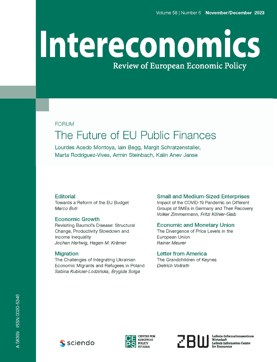 Intereconomics_'s tweet photo. The December/November issue of Intereconomics is out now!
https://t.co/8DzLMQzdUL
#OpenAccess https://t.co/JjfJCrFusj