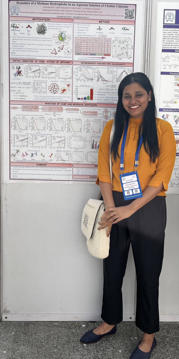 piyali_chem's tweet image. Attended a conference on Contemporary Challenges in Chemical Sciences (C3S) organised by the Department of Chemistry of @iitbombay where two of my lab members presented posters. Got opportunity to listen to some fabulous talks and interact with the delegates.