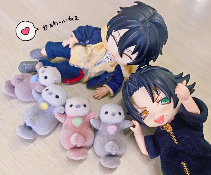 やっとで手に入れる事ができた、、、、おててつなごうねのラッコちゃんんんんかわいすぎちゃうなーーーーー