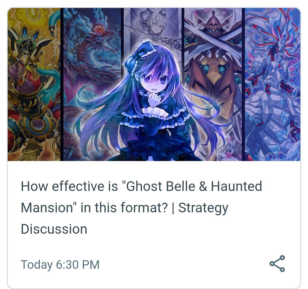 Have you tried using "Ghost Belle" in this format? 🤔

👉Join us as we enter the "Haunted Mansion" in dealing with this metagame's popular decks! 👻

READ: respectygo.blogspot.com/2023/12/how-ef…