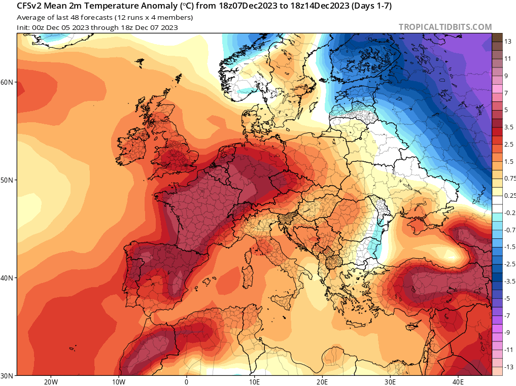 StevenTual_off's tweet image. #Météo #Bretagne #ChangementClimatique 🌡️🥵 Les T°C vont culminer silencieusement jusqu'à 17°C en Bretagne ce w-e alors que le retour classique du gel fin-novembre attirait la curiosité. 
🔴➡️Quand l'exceptionnel devient la norme et la norme est ressentie comme exceptionnelle.