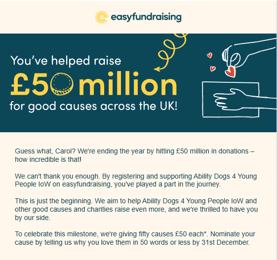 Thank you to everyone who is supporting us through Easy Fundraising 💚

Please nominate us to be awarded £50 if you can, using the link below:

uk.surveymonkey.com/r/73QSZNX?UID=…