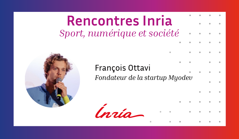 Inria_Lille's tweet photo. @Inria_Rennes @BenDelaval @RCLens @ScPoLille @UParisNanterre Nous enchaînerons ensuite sur la conférence "Les dispositifs numériques pour la #prévention #blessures et la #réathlétisation", animée par 🚀 François Ottavi
Il nous parlera de #MyoDev, qui propose une solution de rééducation musculaire ludique et performante ! #Sport #Numérique https://t.co/fIo93QdDj2