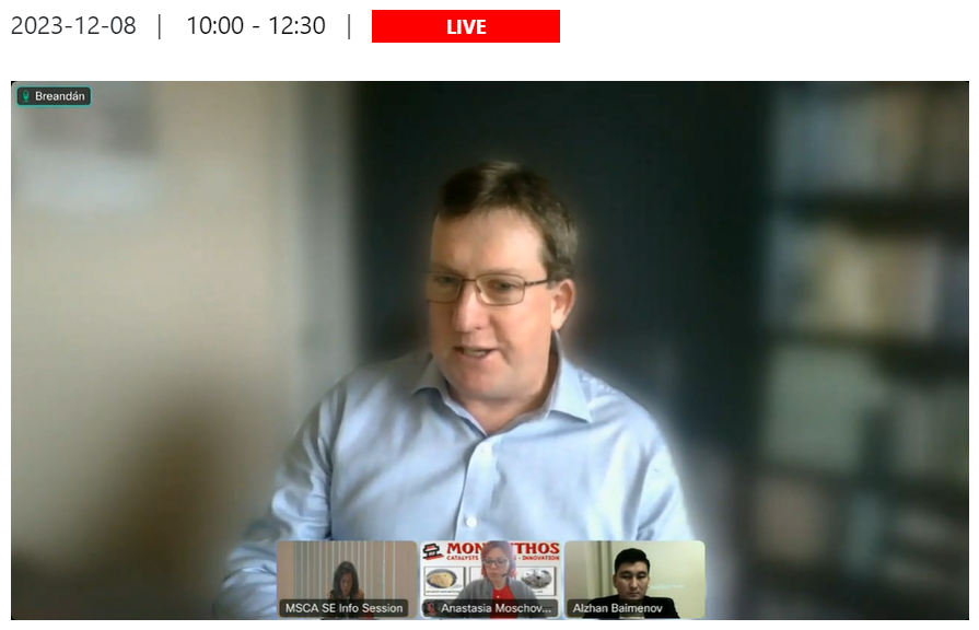 @mariescurie_ire @UCD_Research @Crystal3Project @MSCActions @REA_research @IrishResearch live session on going @MSCActions #StaffExchanges with Prof Breandán Kennedy from @UCD_Research showcasing the #MSCA @Crystal3Project RISE project! @REA_research broadcasting: