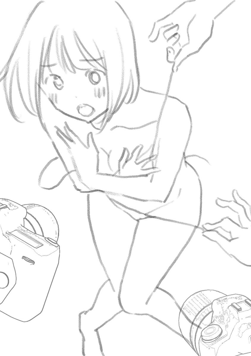 「グラぱらっ!」表紙案
ボツラフ供養🙏🙏🙏 