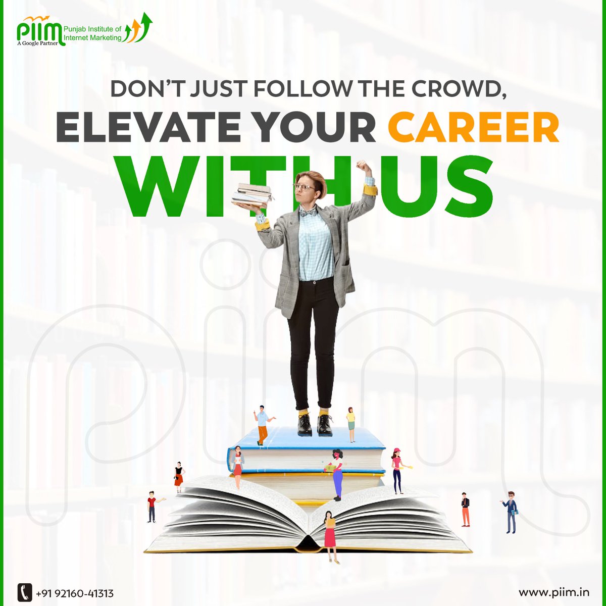 PiimPatiala's tweet photo. Stand out from the crowd!
Learn, Achieve, and Excel with our diverse range of courses..
๐The best training techniques
๐Working on live projects
๐Providing 100% Job placement
092160 41313, +91 9333141313
#piim #Mohali #Chandigarh #Airportroad #webdesign https://t.co/R5q6anedQp