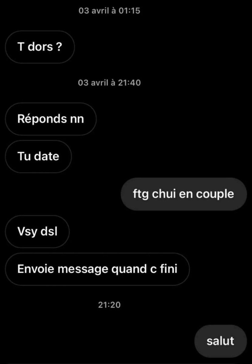 La conv est drole