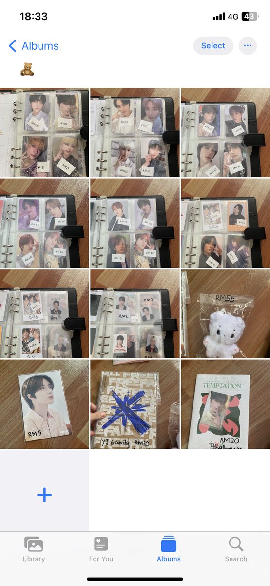 bgymze's tweet photo. Will be selling out some pcs, id, albums, kundal postcard, gyu doll at #SerenadewithSoobin tomorrow! 

Spent above RM 50 can get loser lover dollar confetti from concert 😚 please help me adopt these 🥹 can reserve by dm! See u tomorrow 🫶🏻🐰

#pasartxt https://t.co/OzdA7rf8yI