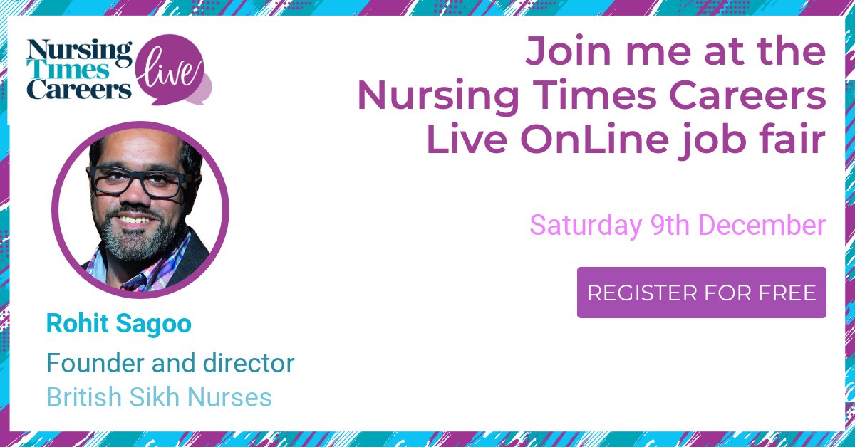 Looking forward to participating on the panel discussion : 'Facilitating careers progression for international nurses' , on Saturday 9th December at 12.30 (online) Book your free place: ow.ly/JUHT50Q6Vee @NursingTimes @SteveJFord @ASKenAlliance @Banma2023 @BINA_UK…