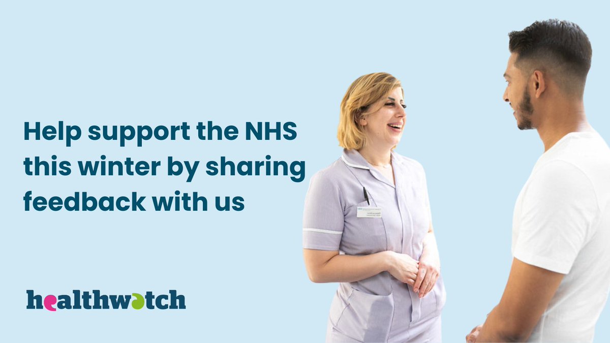 Are you struggling for an appointment with your GP or dentist? Tell us about your experience this winter and help us create change. healthwatch.co.uk/have-your-say #Healthwatch #WinterHelp