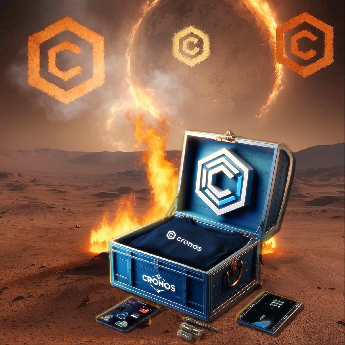 TexasHODLcro's tweet photo. GIVEAWAY
Follow @cronosapp; Like ,Retweet and comment to enter!
PRIZE
Swagpack box
🔥 Get ready for the #CROburn as the community pool inches towards 50M CRO on the Cronos PoS chain
https://t.co/sA5vd8D54c
Questions about the giveaway or cronos add them to comments and will get them in front of the Team.