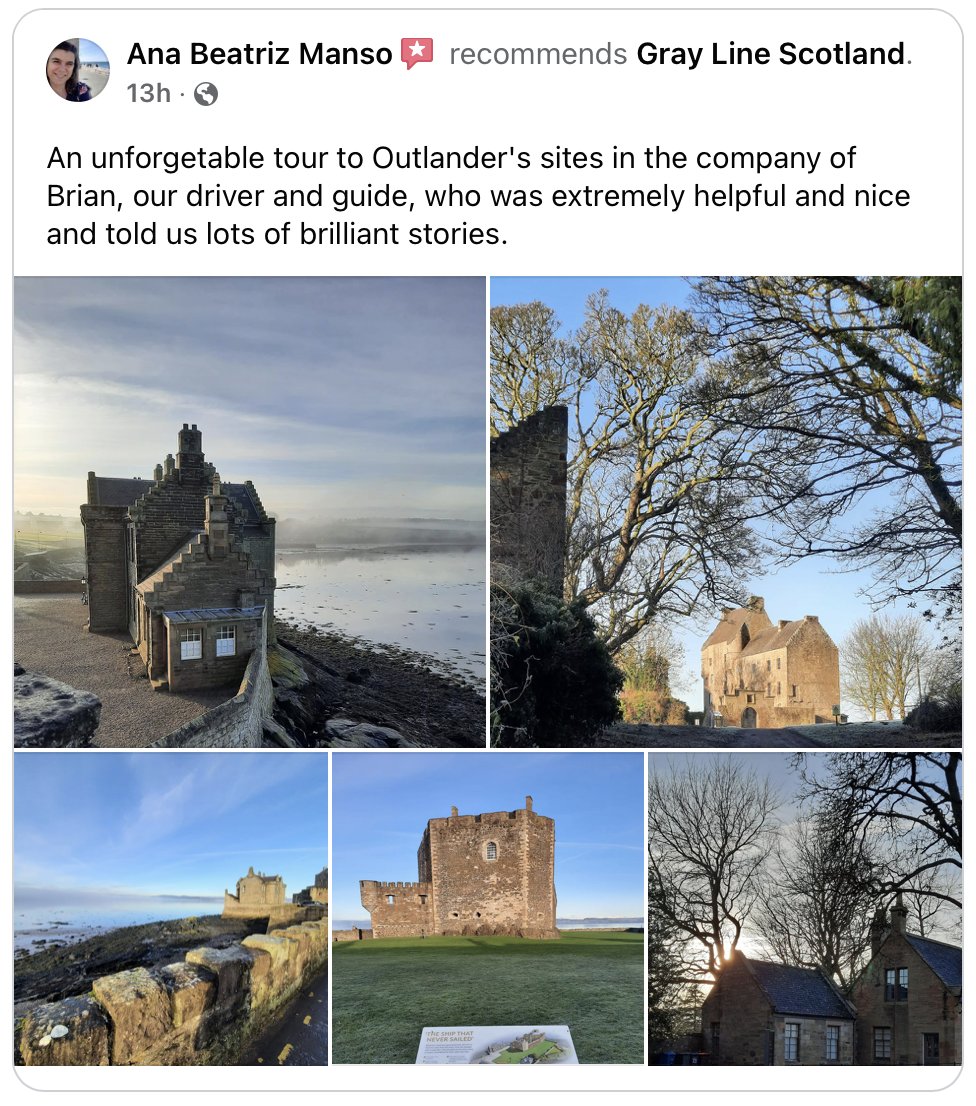 Graylinetours's tweet photo. Thanks Ana!
#Scottishdaytours #Graylinetours https://t.co/y7c85mrxfB
