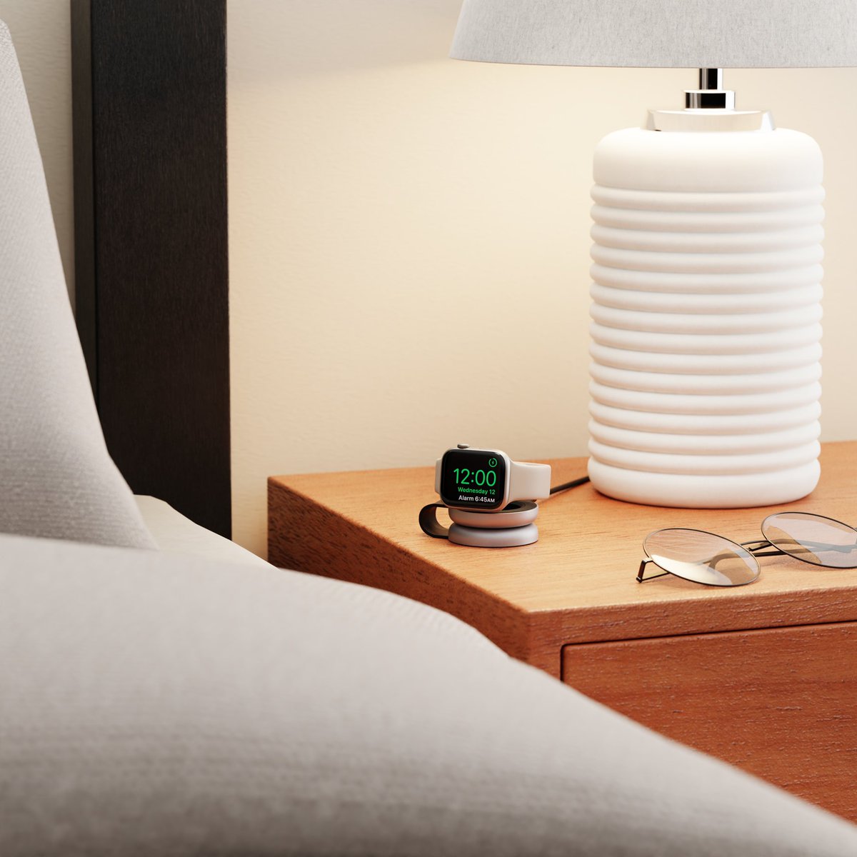Cody_Deer's tweet photo. Photo shoots are a hassle. With CGI, I was able to create digital sets for @twelvesouth to show off their travel charger, ButterFly. 

We picked out 3D models for the furniture and selected the proper materials for their digital set, all without their team having to leave the office.