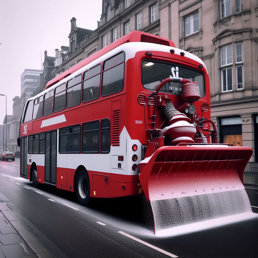 Cranedoeufcom's tweet image. 🔴FLASH INFO🔴

Cette nuit, une opération pilote à été menée par les services d'épandage. En effet, la E40 a été entièrement salée par un nouveau bus révolutionnaire, se servant du sel présent dans les larmes des supporters presents dans le bus. L'expérience a été un tel succès
