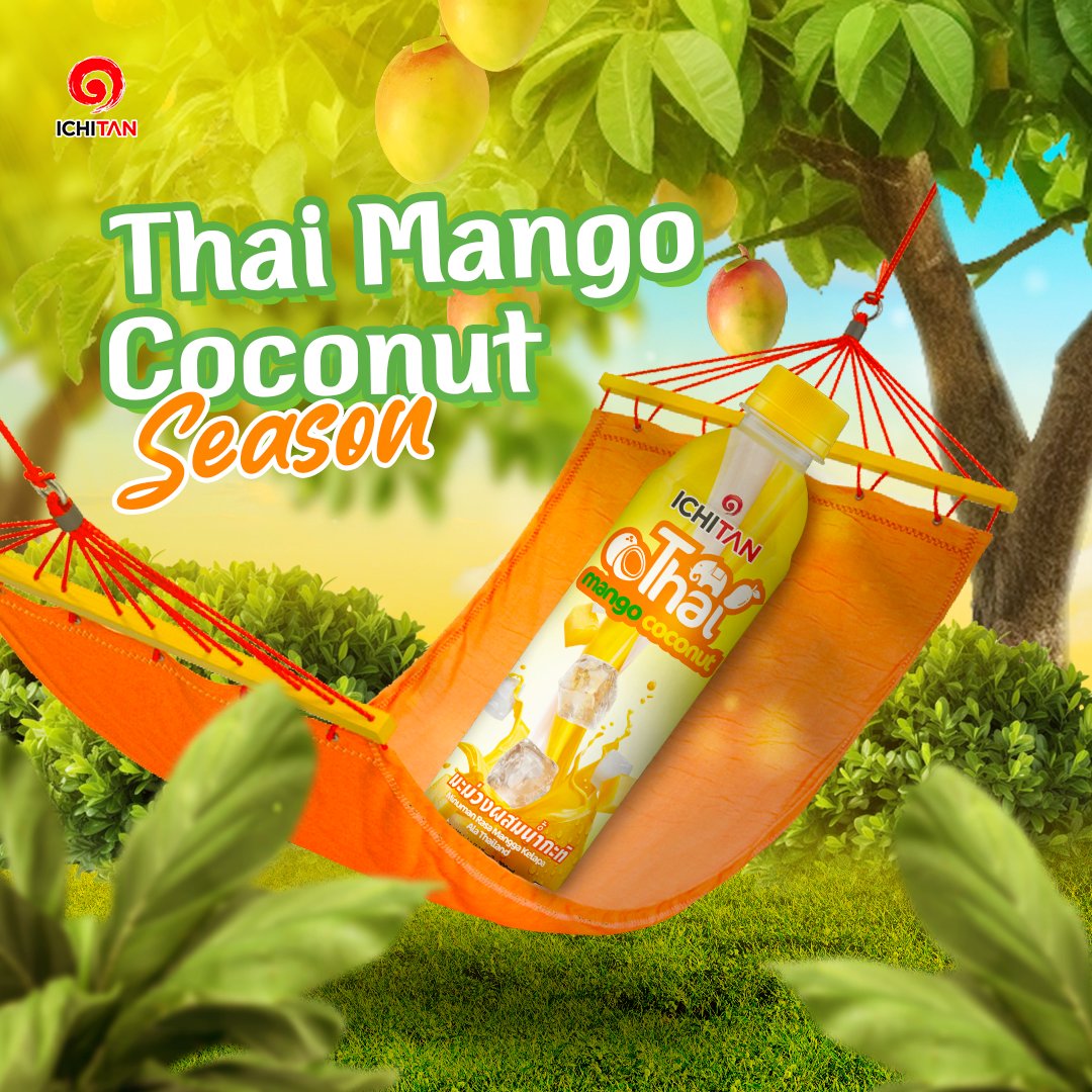 Terbawa oleh sensasi tropis ditiap tegukan Ichitan Thai Mango Coconut 🥭🥥

Rasakan keharmonisan Mango dan Coconut disetiap momen kamu dengan Ichitan Thai Mango Coconut

#YangAsliEmangBeda
#IchitanThaiMangoCoconut
#Ichitan #IchitanIndo