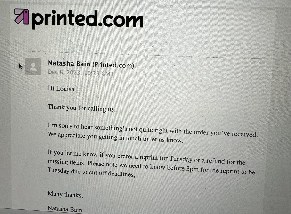 Louisa Cowan tweet media