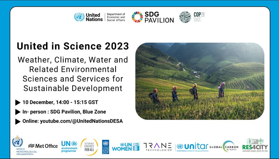 Prof. Fabiano Pallonetto will present at <a href="/COP28_UAE/">COP28 UAE</a>, at a #UnitedinScience event from UN Dept of Economic and Social Affairs. He will highlight how education and achieving synergies across the science-policy-society interface, are key to achieving Paris Agreement goals.