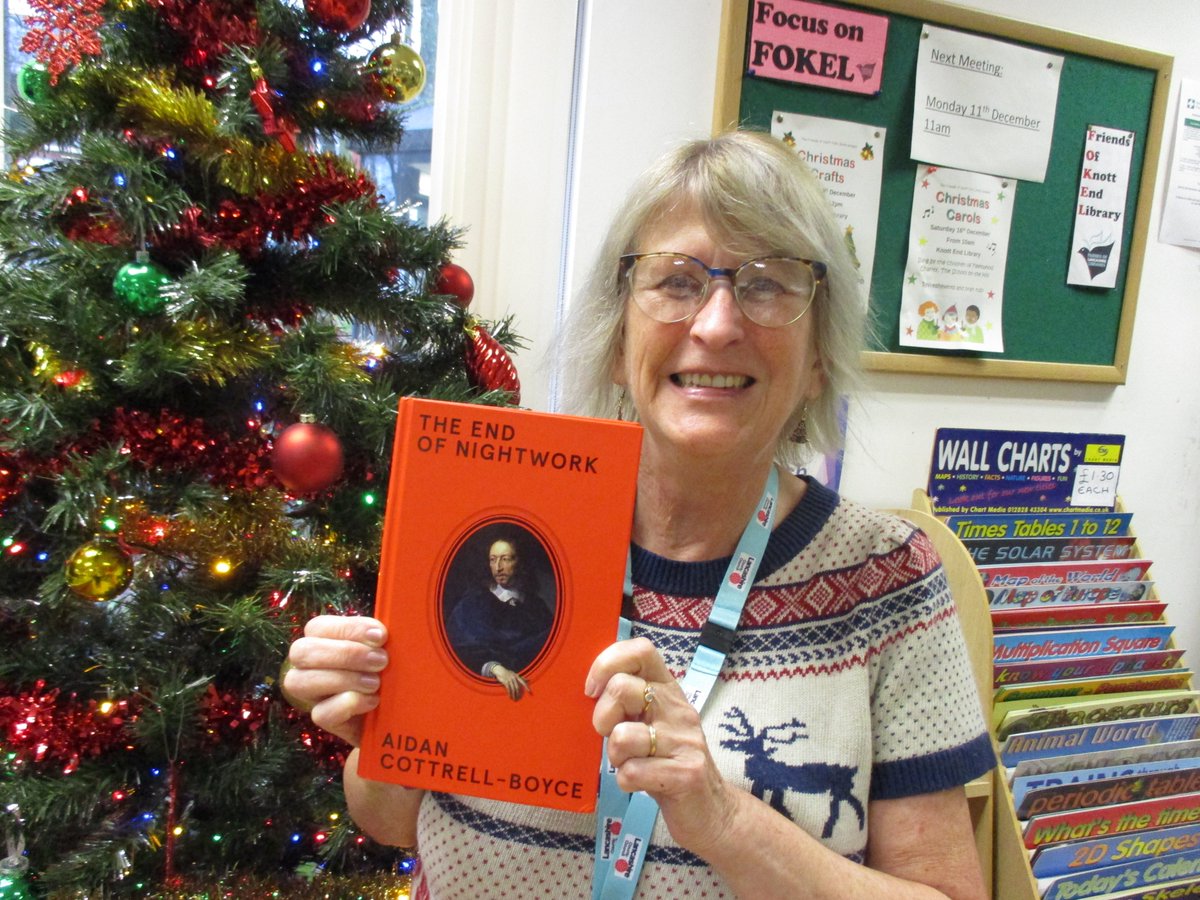 LancsLibraries's tweet image. A #LancsBestOf2023 shout from Margaret at #KnottEndLibrary
The End Of Nightwork by Aidan Cottrell Boyce
A fantastic debut novel
Find it on our catalogue
prism.librarymanagementcloud.co.uk/lancashire/ite…