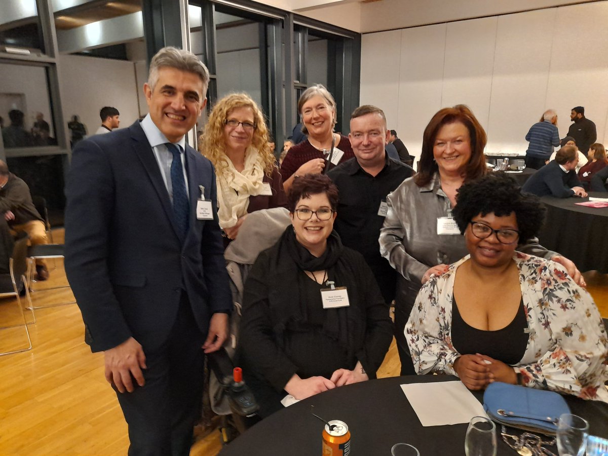 Vicki Cloney (@vcloney) on Twitter photo An amazing evening with <a href="/scotrefcouncil/">Scottish Refugee Council 🧡</a> last night! Saw old friends <a href="/ChildMindMosaic/">Mind Mosaic Child and Family Therapies</a> & met some new friends <a href="/AlvinaChibhamu/">Alvina Chibhamu</a> <a href="/Lady_Metis/">Laine with a Y? 🏴 🇮🇪 🇺🇸</a> @rona_alexander <a href="/sabir_zazai/">Sabir Zazai 🧡</a>. Thanks for supporting our work to welcome refugees & New Scots to #Inverclyde. <a href="/CVSInverclyde/">CVS Inverclyde</a> <a href="/InverclydeHSCP/">Inverclyde HSCP</a> An amazing evening with <a href="/scotrefcouncil/">Scottish Refugee Council 🧡</a> last night! Saw old friends <a href="/ChildMindMosaic/">Mind Mosaic Child and Family Therapies</a> & met some new friends <a href="/AlvinaChibhamu/">Alvina Chibhamu</a> <a href="/Lady_Metis/">Laine with a Y? 🏴 🇮🇪 🇺🇸</a> @rona_alexander <a href="/sabir_zazai/">Sabir Zazai 🧡</a>. Thanks for supporting our work to welcome refugees & New Scots to #Inverclyde. <a href="/CVSInverclyde/">CVS Inverclyde</a> <a href="/InverclydeHSCP/">Inverclyde HSCP</a>