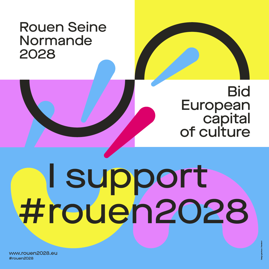 We’re proud to support our twin city of Rouen in Normandy in its bid to be European Capital of Culture in 2028. We have shared strong links culturally and in many other ways with Rouen during our 64 years of twinning and wish them ‘Bonne Chance!’ 🇫🇷👏