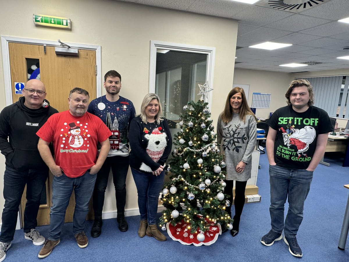 Yesterday was National Christmas Jumper Day and the team joined in and made donations to <a href="/savechildrenuk/">Save the Children UK</a> #ChristmasJumperDay2023 #charity