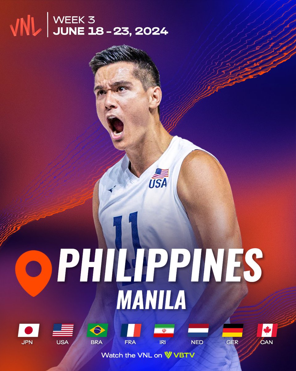 volleyballworld's tweet photo. VNL 2024 DATES &amp; CITIES!

➡️ Full story: https://t.co/URAplFL5hz

🚨 Sync the #VNL2024 with your calendar here: https://t.co/Fng58dndJv

🏐 #volleyball #VNL https://t.co/Hi26iTwswo