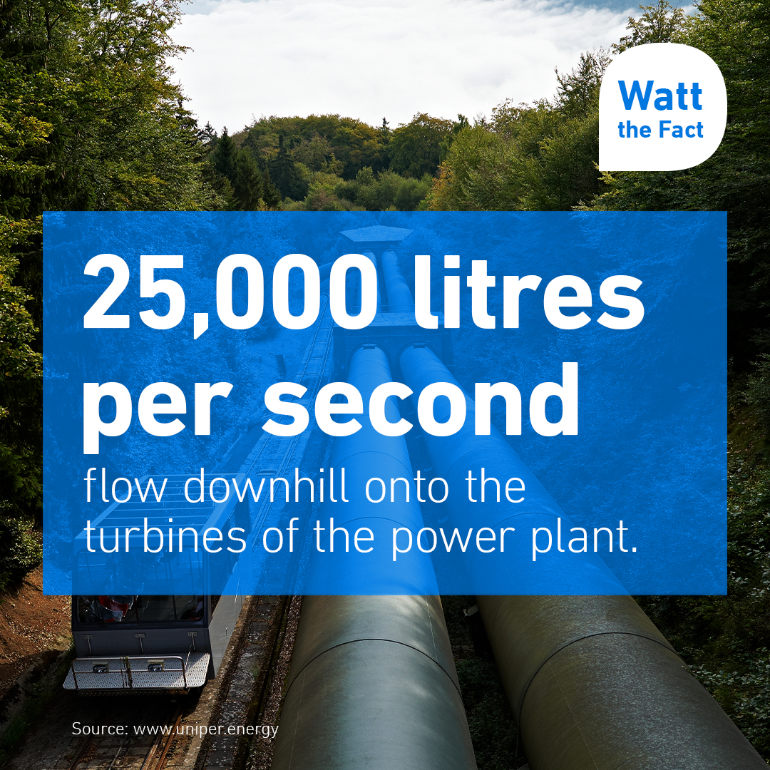 A true experience of #hydropower. 🏞💧 Find out more about our pumped storage hydropower group here ➡ uniper.energy/germany/power-… #TheBeatingHeartOfEnergy