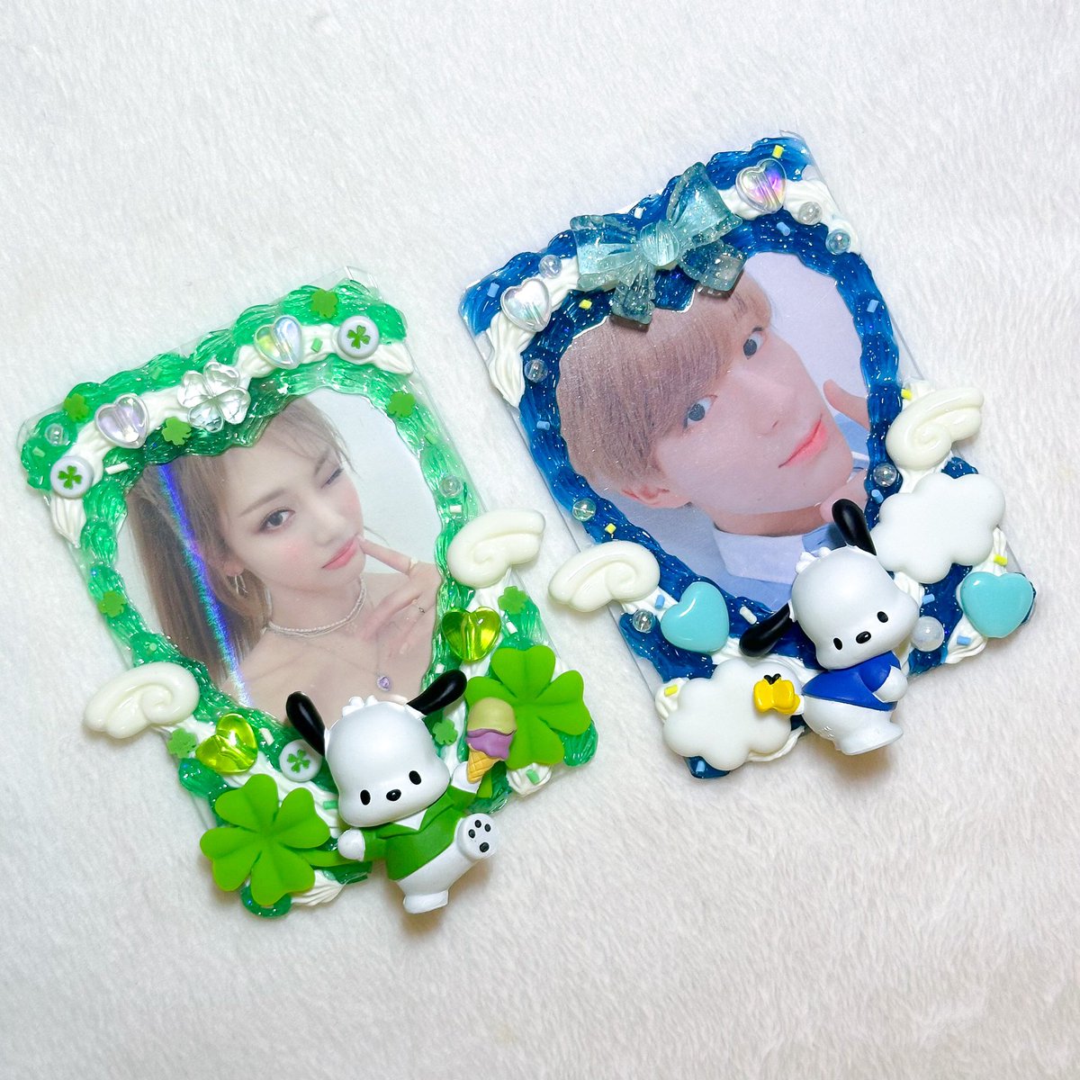 kaniccu's tweet photo. 💚🍀🪽🐶🪽☁️💙

• 각 1.7

구매 문의 ⇝ DM !

포카 포함 X

#데코덴 #탑꾸 #탑로더 #데코덴탑꾸 https://t.co/OFqAs3rDE7
