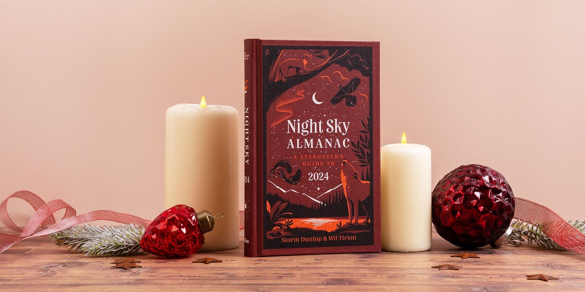 A beautiful companion to the night sky ✨ Follow the progress of constellations throughout the seasons and discover fascinating celestial facts with Night Sky Almanac 2024. Shop now: ow.ly/fJF950QfsBg #StockingFillers #NightSkyAlmanac