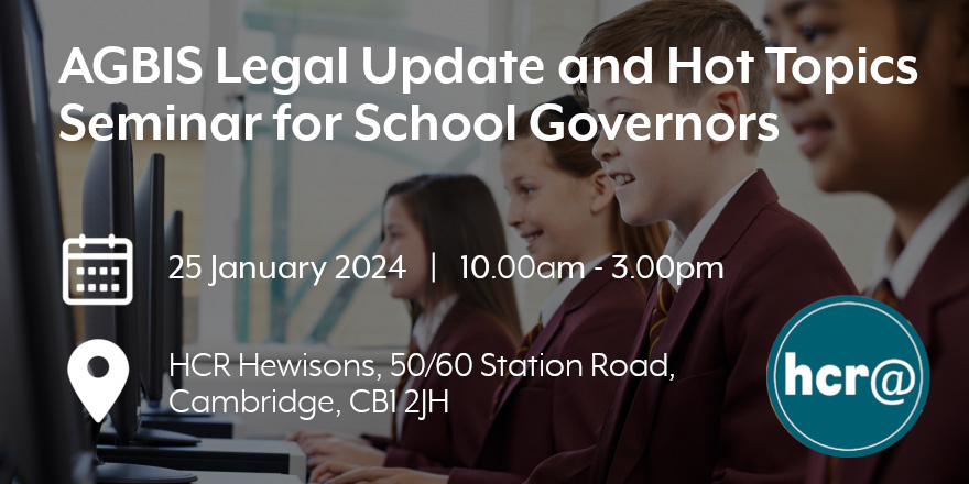 Are you prepared for the new Independent Schools Inspectorate framework? 

Join us at the <a href="/AGBIS2/">AGBIS</a> hot topics seminar for #school governors as we explain the key changes and what you need to know.

Reserve your space today: ow.ly/QYlH50QaEKe
