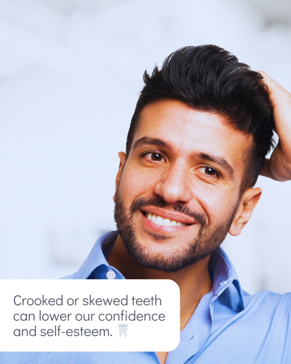 FacesAndSmiles's tweet image. Crooked or skewed teeth can lower our confidence and self-esteem. 

Unaligned teeth can also have a negative impact on our oral health. 

Get in touch to discuss our straightening options: bit.ly/3RM9CQo 

#CrookedTeeth #TeethStraightening #FacesAndSmiles #DentalCare