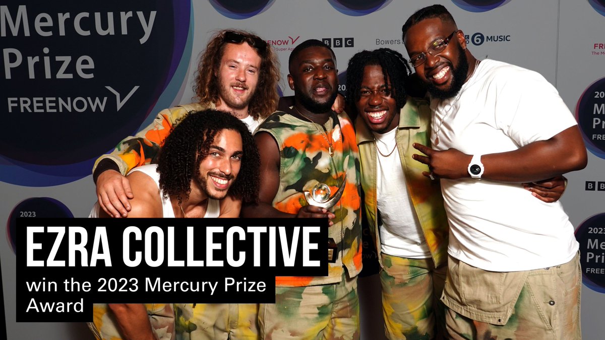 We couldn't talk about brilliant creative and cultural moments in 2023 without this... Back in September, Ezra Collective (@EzraCollective) won the prestigious Mercury Prize award for their second album ‘Where I’m Meant To Be’ 🤩 🧵 👇