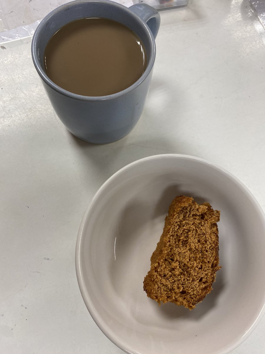 Don’t mind if I do #coffeeandcake #cakeandcoffee <a href="/CatsProtection/">Cats Protection</a>