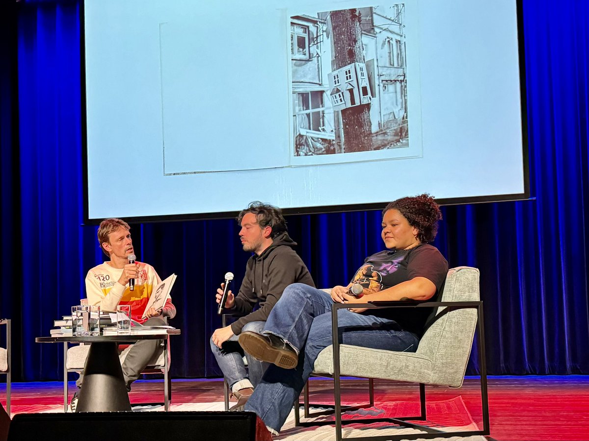 Great and inspiring evening with #fotodok Booktalks <a href="/TiVre_Utrecht/">TivoliVredenburg</a> #utrecht. Guest Sebastián Bruno amongst others.