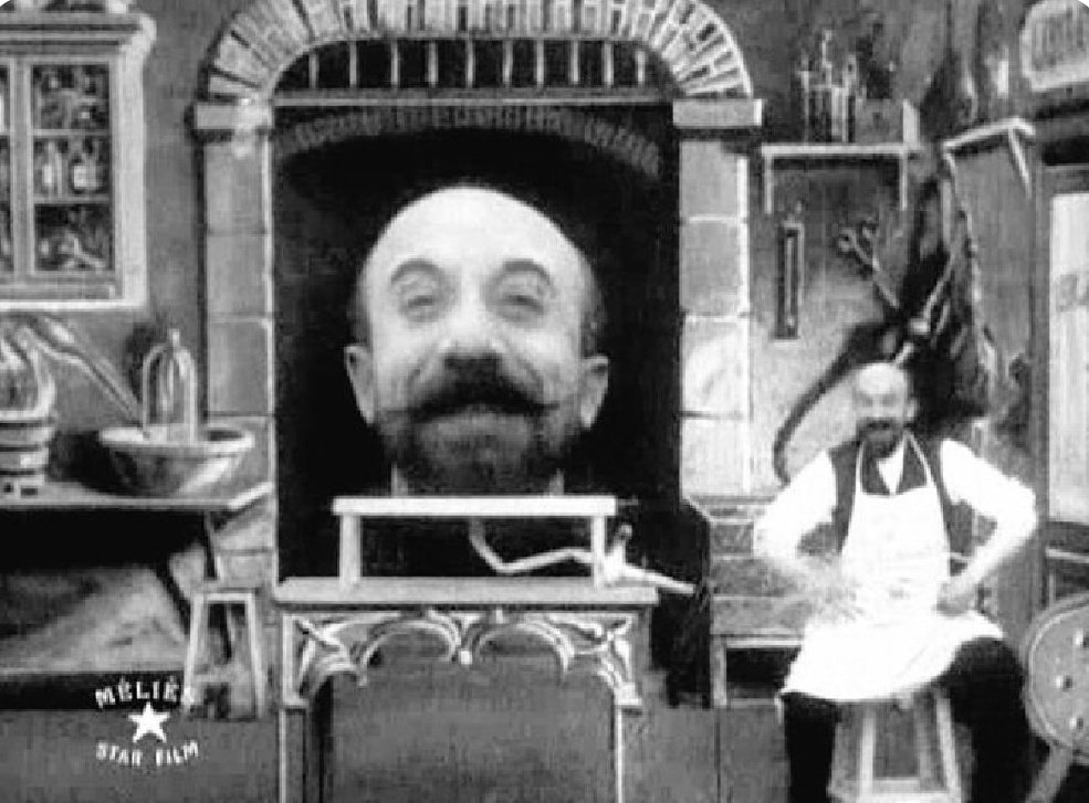 Letnapark's tweet image. KOPFKINO

Das Kino ist Imagination &amp;amp; Illusion. Und für unerschöpfliche Illusionen braucht es unerschöpfliche Tricks &amp;amp; Techniken.

Georges #Méliès *8.12.1861 – 21.2.1938 Filmpionier, -regisseur

Un homme de têtes or The Four
Troublesome Heads
😁
youtu.be/IKQRV4XKZt4?fe…