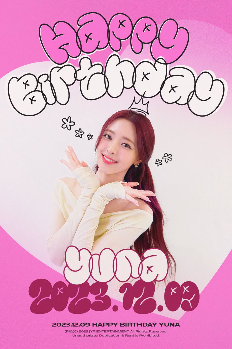 🎂 HAPPY BIRTHDAY #YUNA 🎂

#ITZY #MIDZY @ITZYofficial
#HappyYunaDay #유나 
#우리의_첫눈_유나야_생일축하해
#QueenkaYunaDay