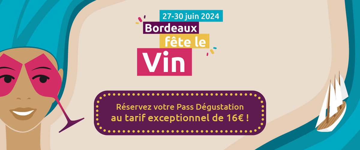Vins Saint-Emilion (@vinsstemilion) on Twitter photo Les Vins de Saint-Emilion - Pomerol - Fronsac seront de retour pour Bordeaux Fête le Vin du 27 au 30 Juin 2024 ! Jusqu’au 31 décembre, le Pass Dégustation est à seulement 16€ au lieu de 23€ ! bordeaux-fete-le-vin.com/billetterie.ht… <a href="/BordeauxFeteVin/">Bordeaux Fête le Vin</a> Les Vins de Saint-Emilion - Pomerol - Fronsac seront de retour pour Bordeaux Fête le Vin du 27 au 30 Juin 2024 ! Jusqu’au 31 décembre, le Pass Dégustation est à seulement 16€ au lieu de 23€ ! bordeaux-fete-le-vin.com/billetterie.ht… <a href="/BordeauxFeteVin/">Bordeaux Fête le Vin</a>