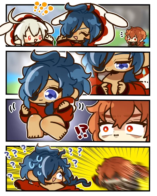 インナーとか着なさそう(?)🔥❄️ #ディルガイ 