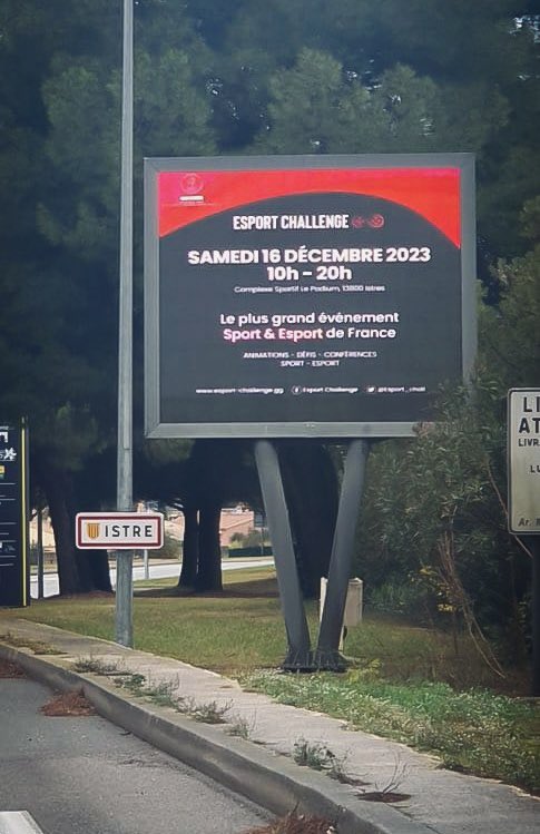 👀 Plus qu'une semaine avant les retrouvailles !

Rdv Samedi 16 décembre à partir de 10h au Complexe Sportif "Le Podium" à <a href="/villeistres/">Ville d'Istres</a> !

Au programme, un concentré de Sport et d'Esport pour un moment de convivialité et de partage ✨

➡️ + d'infos esport-challenge.gg