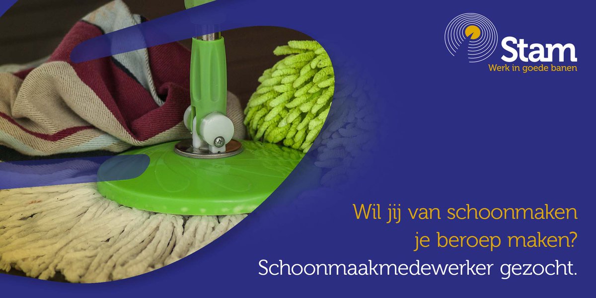 Stambv's tweet photo. Voor een #schoonmaakbedrijf zijn wij op zoek naar een #schoonmakers in #Friesland, #Groningen, #Drenthe en #Overijssel.
Het gaat voornamelijk om het #schoonmaken bij #scholen. 
Op https://t.co/CnydLratWb vind je meer informatie over deze #vacature. https://t.co/f7uArI6pwN