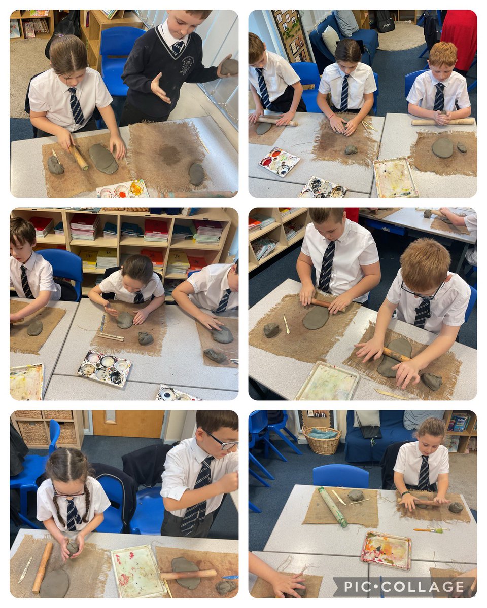 FPS_5_Ravenclaw's tweet photo. In our #fpsart session with Mrs Taylor this morning, we are using clay to sculpt faces. We are learning how to make sculptural features. https://t.co/gd3aq1ngxS