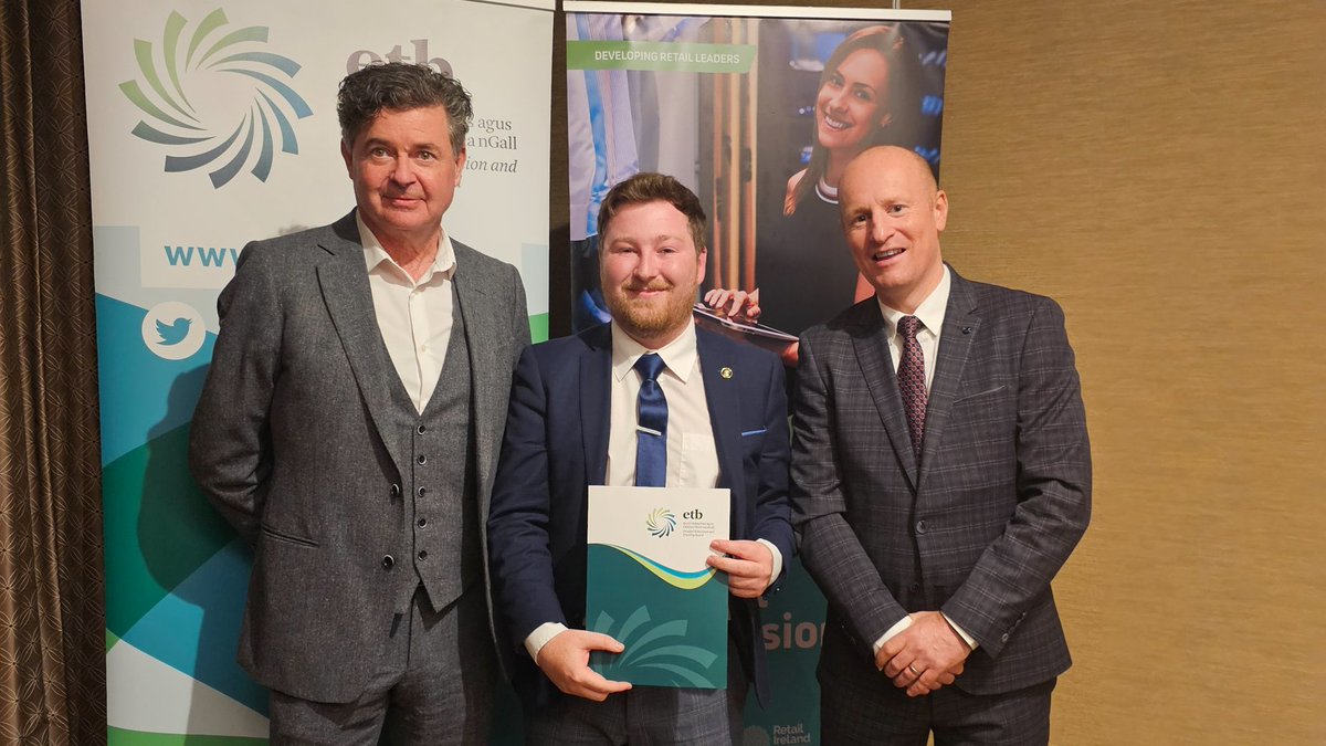 'I've already recommended this training to several of my colleagues.' Read about @bwg_foods HR Executive Aaron Wynne's experience of our Work-Based Learning Practices course (bit.ly/48aR3un) and apply for our next intake: donegaletb.ie/course-detail/… #GoFurtherWithDonegalETB